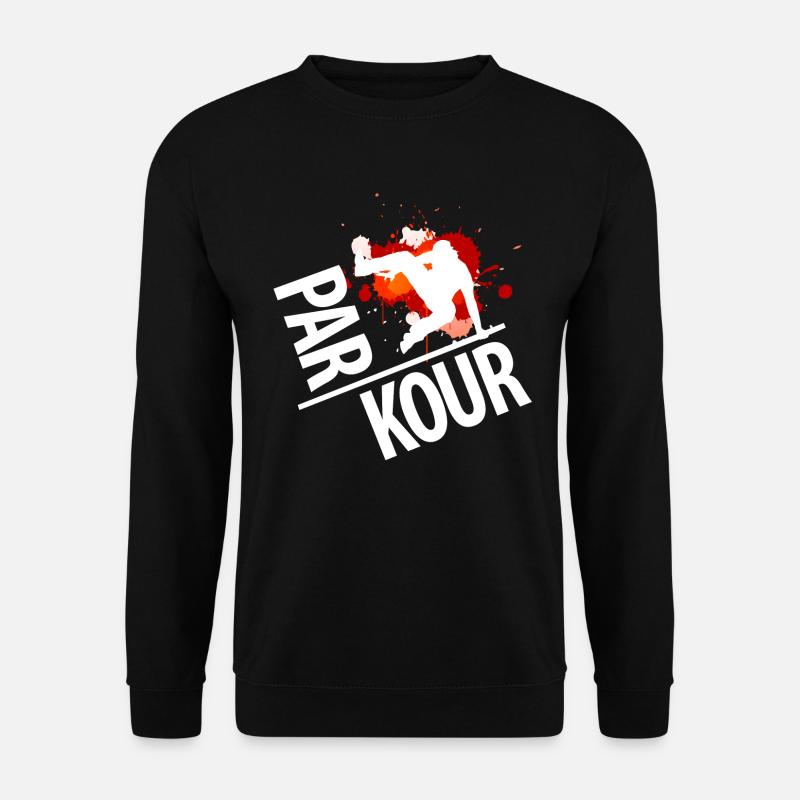 PARKOUR! - Unisex Pullover - Schwarz