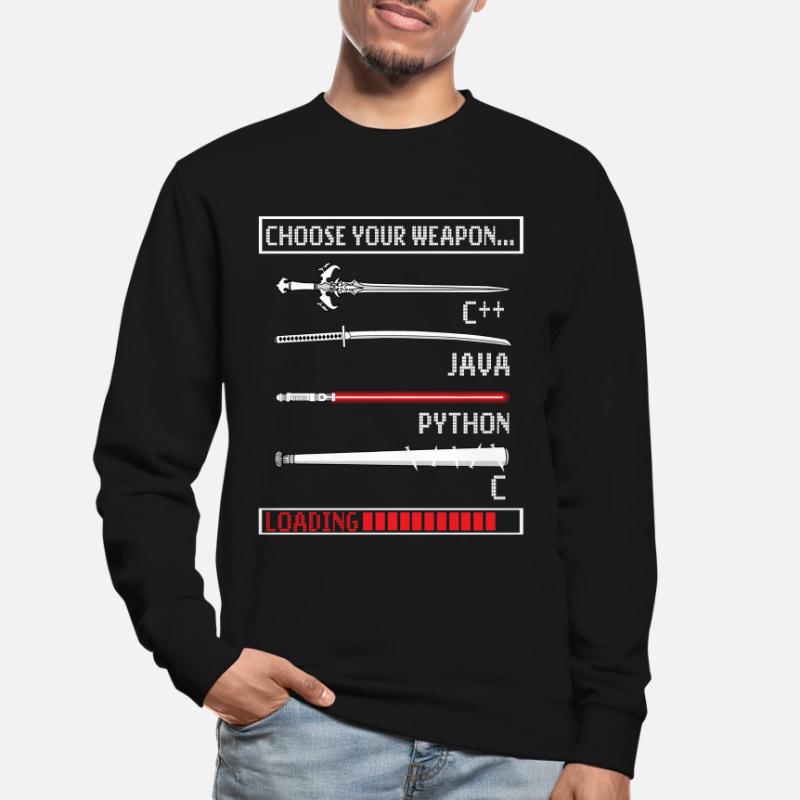 Programmierer Geschenk Java C Programmierung Unisex Pullover