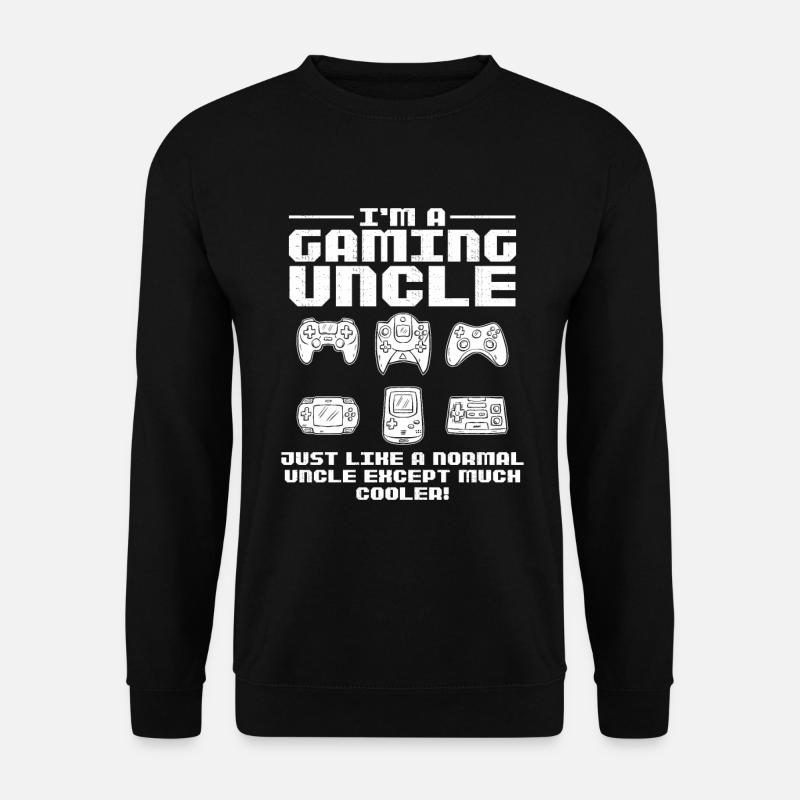Oncle Gambling Console de jeu - Sweat-shirt Unisexe - noir