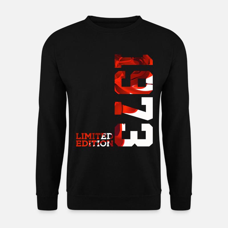 53E ANNIVERSAIRE 53 ANS ÉDITION LIMITÉE 1973 - Sweat-shirt Unisexe - noir