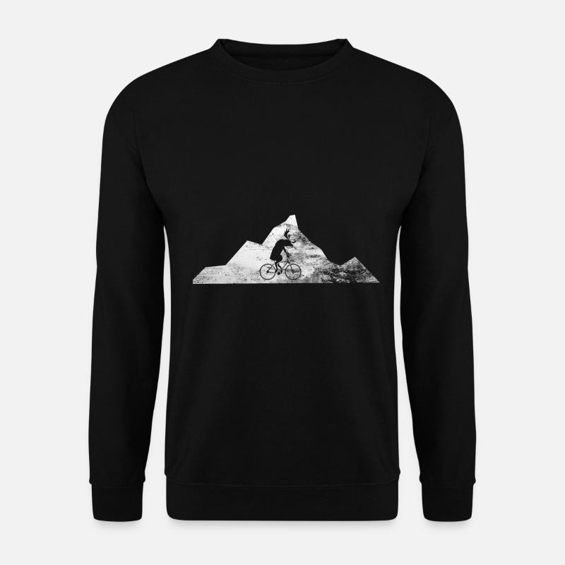Mountain - Cycling - (7) - Unisex Sweatshirt - black