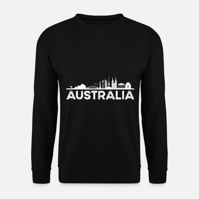 Australien - Unisex Pullover - Schwarz