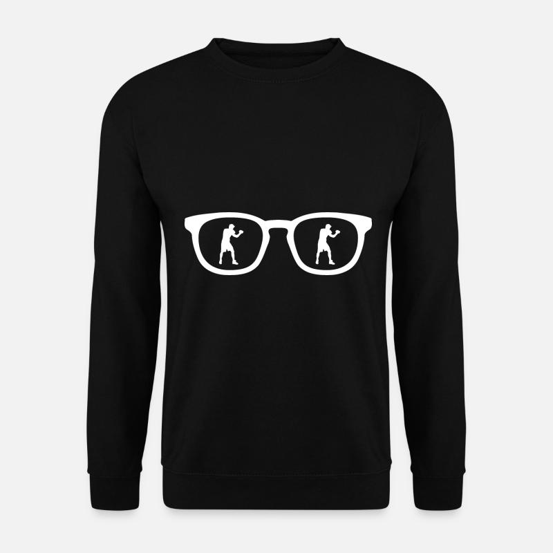 Sunglasses and boxes - - Unisex Sweatshirt - black