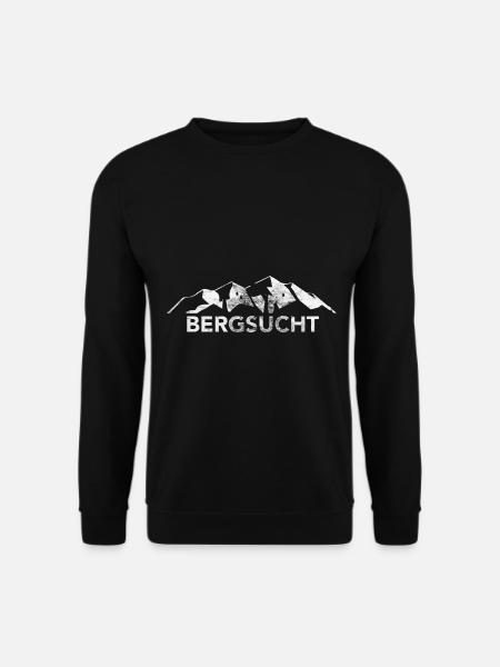 Bergsucht - (10) - Unisex Pullover - Schwarz