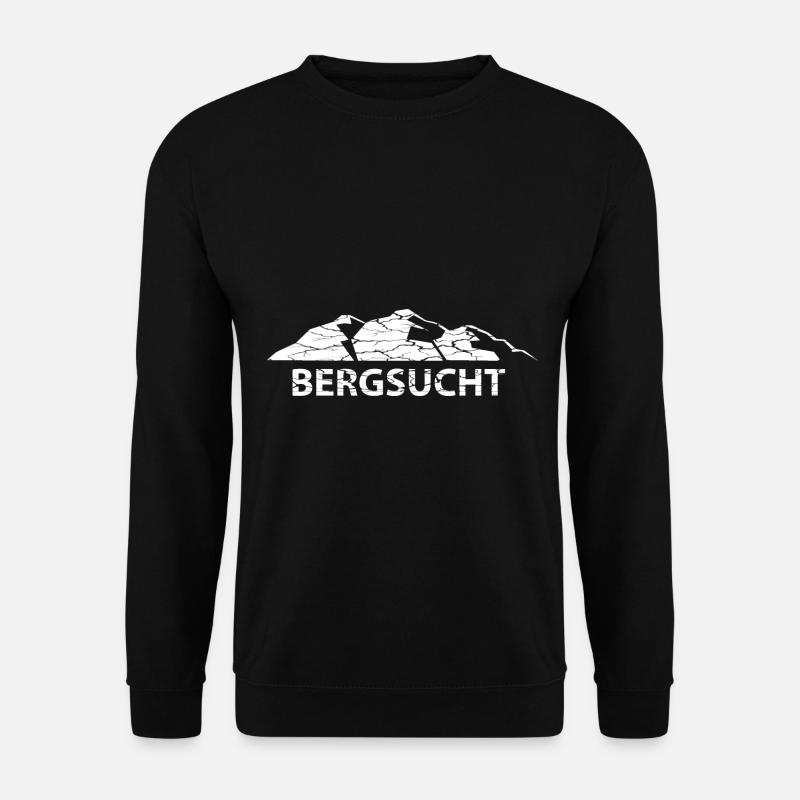 Bergsucht - (12) - Unisex Pullover - Schwarz