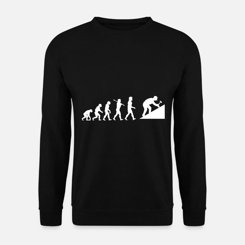Cadeau de travail d'installation de construction de toit - Sweat-shirt Unisexe - noir