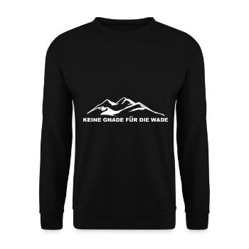 Keine Gnade Fur Die Wade - - Unisex Pullover - Schwarz - Vorne - Alina (178cm) & Michal (187cm)