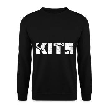 Kitesurfing - Unisex Pullover - Schwarz - Vorne - Alina (178cm) & Michal (187cm)