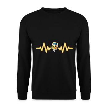 Mayonnaise - Unisex Pullover - Schwarz - Vorne - Alina (178cm) & Michal (187cm)
