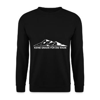 Keine Gnade Fur Die Wade - (4) - Unisex Pullover - Schwarz - Vorne - Alina (178cm) & Michal (187cm)