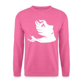 Anime - Sweat-shirt Unisexe - rose - Devant