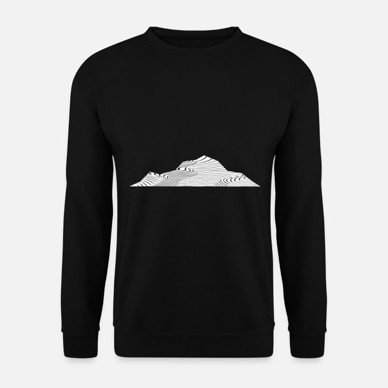 Mountain - (34) - Unisex Sweatshirt - black