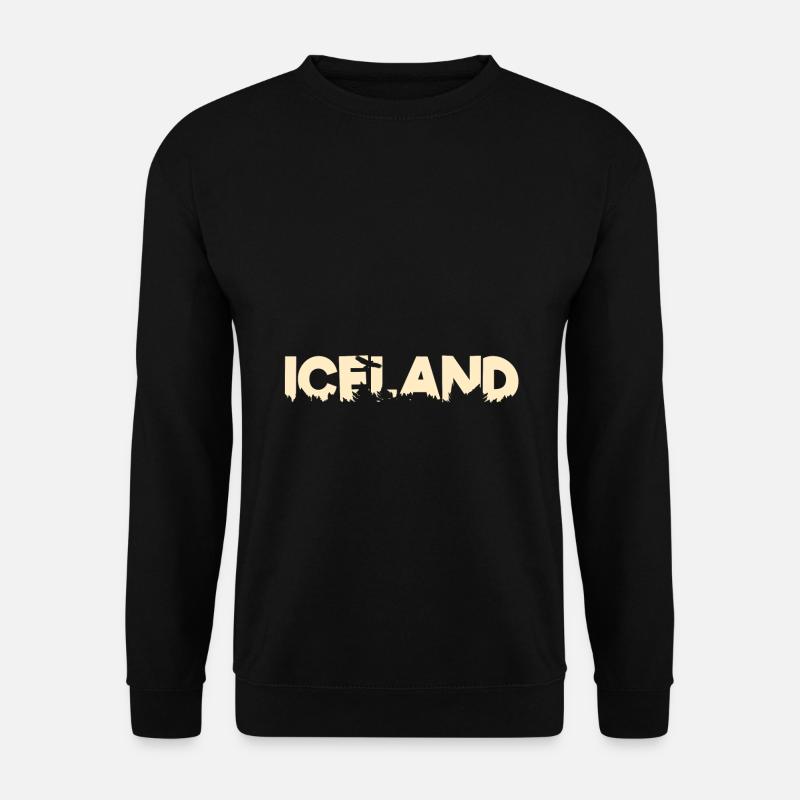 Island - Unisex Pullover - Schwarz