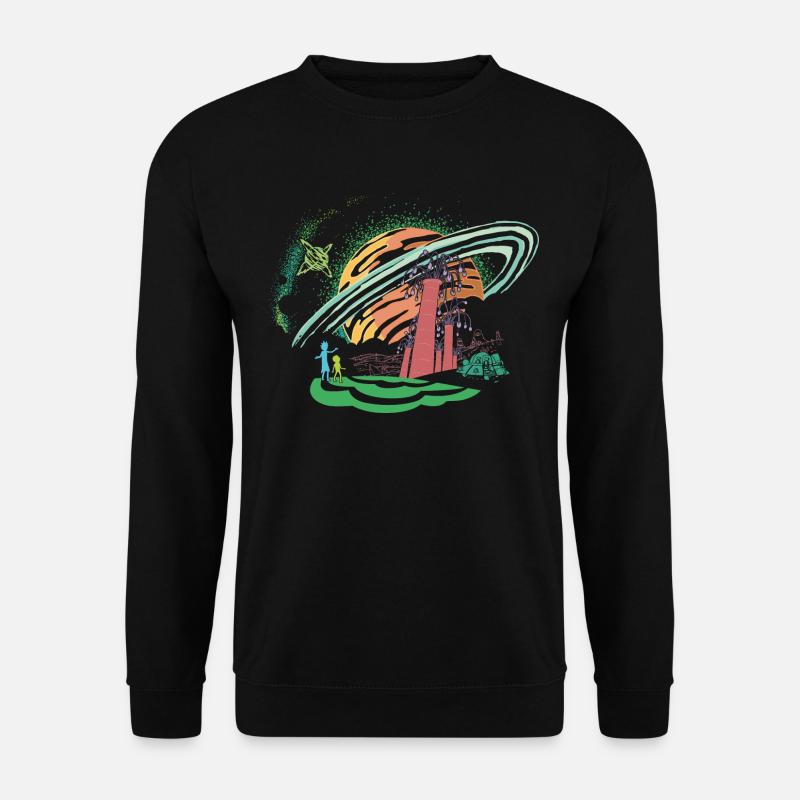 Rick and Morty Dimension 35-C - Unisex Sweatshirt - black
