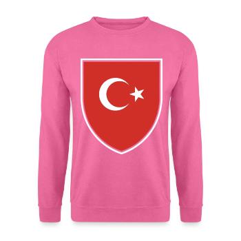 Türkei Flagge Osmanli - Unisex Pullover - Pink - Vorne
