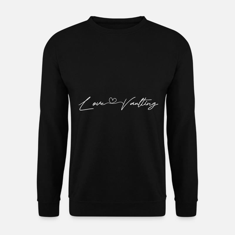 Stabhochspringer-Geschenk - Unisex Pullover - Schwarz