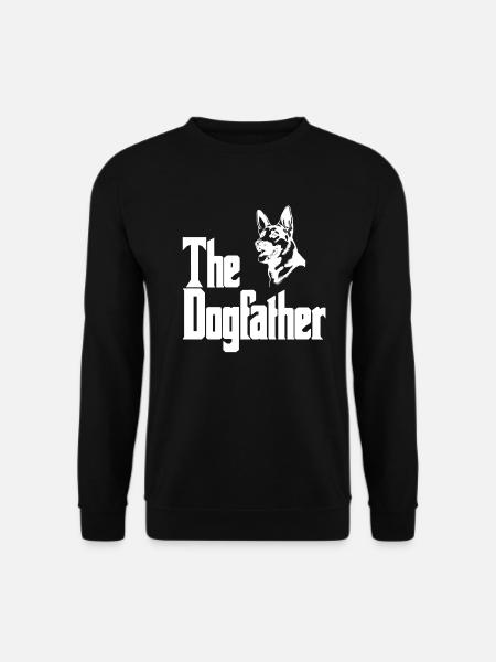 The Dogfather Schäferhund - Unisex sweater - sort