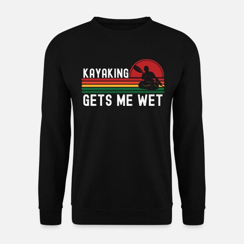Kayak - Unisex Pullover - Schwarz