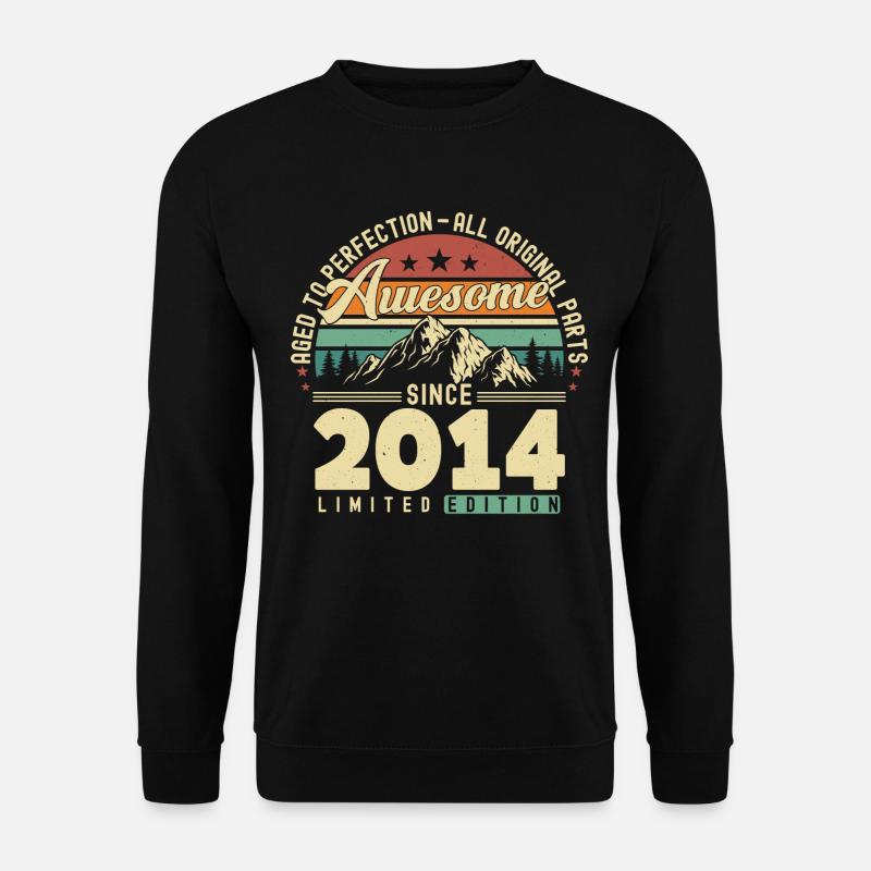 Großartig seit 2014 - Unisex Pullover - Schwarz