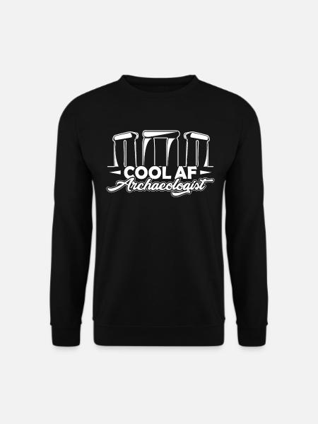Archaeologist Cool AF Archaeologist - Unisex Sweatshirt - black