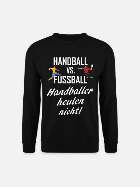 Handballer Handball Geschenk - Unisex Pullover - Schwarz
