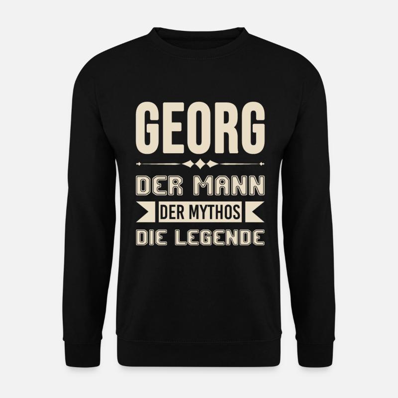 Georg - Unisex Pullover - Schwarz