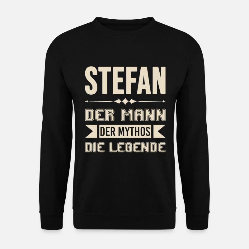 Stefan - Unisex Pullover - Schwarz
