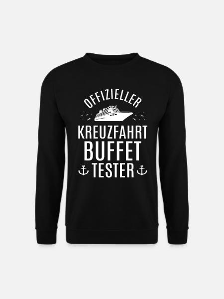 Kreuzfahrt Kreuzfahrtschiff Urlaub Meer Geschenk - Unisex Pullover - Schwarz