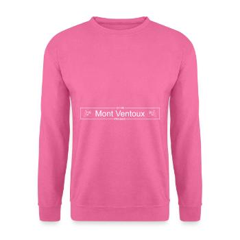 Mont Ventoux - Sweat-shirt Unisexe - rose - Devant