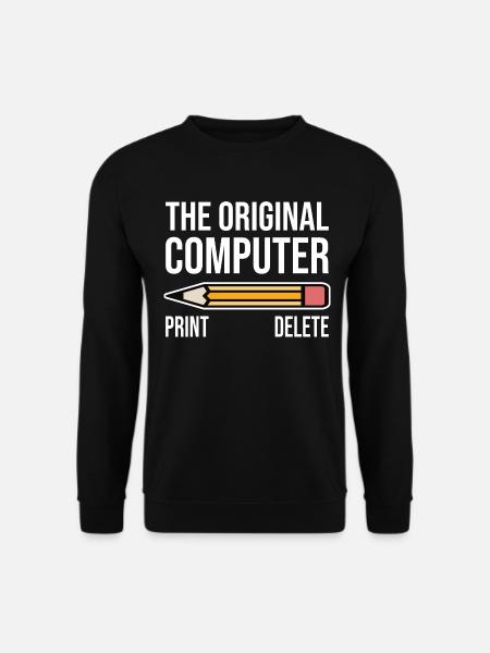 The Original Computer - Unisex Sweatshirt - black