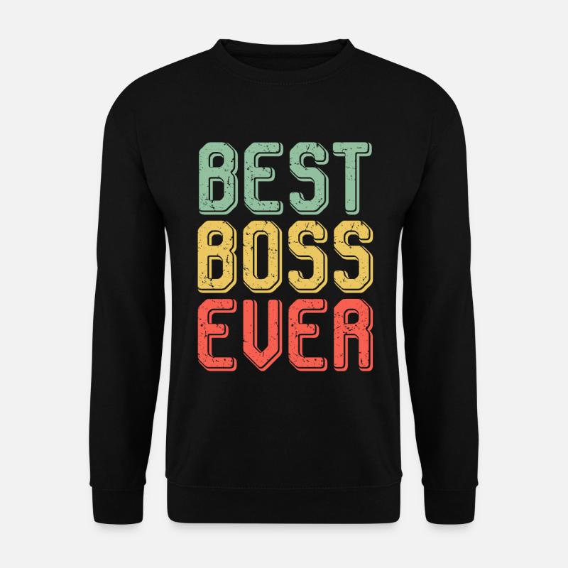 Best Boss Ever Chef - Unisex Pullover - Schwarz