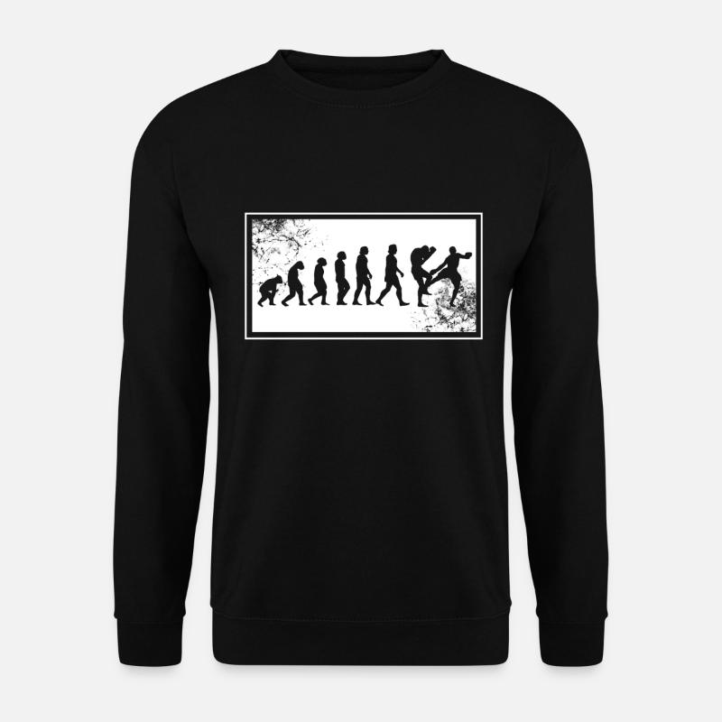 Kickboxer evolution - Unisex Sweatshirt - black
