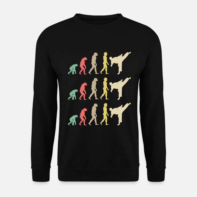 Karate Evolution - Taekwondo - Unisex Sweatshirt - black