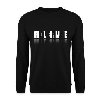 Cadeau mort ou vivant - Sweat-shirt Unisexe - noir - Devant - Alina (178cm) & Michal (187cm)