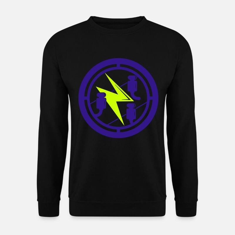 Elektriker Zunft Wappen | Farben änderbar - Unisex Pullover - Schwarz