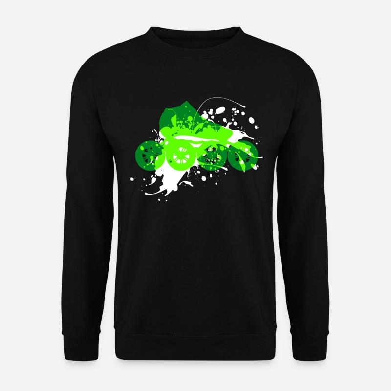 Patins à Roulettes Roller - Sweat-shirt Unisexe - noir