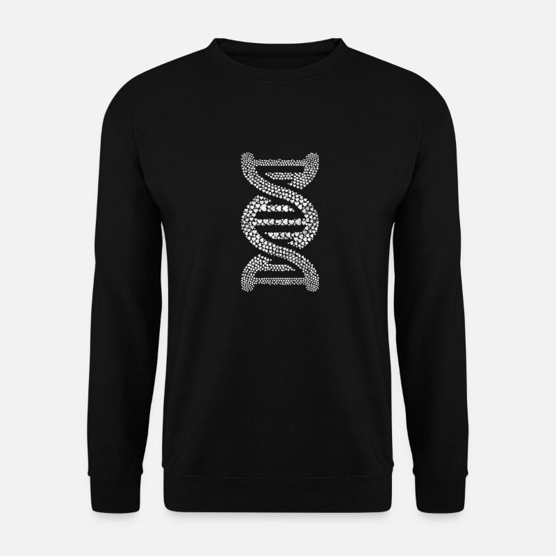 Biologie DNA Wissenschaft Biologe - Unisex Pullover - Schwarz