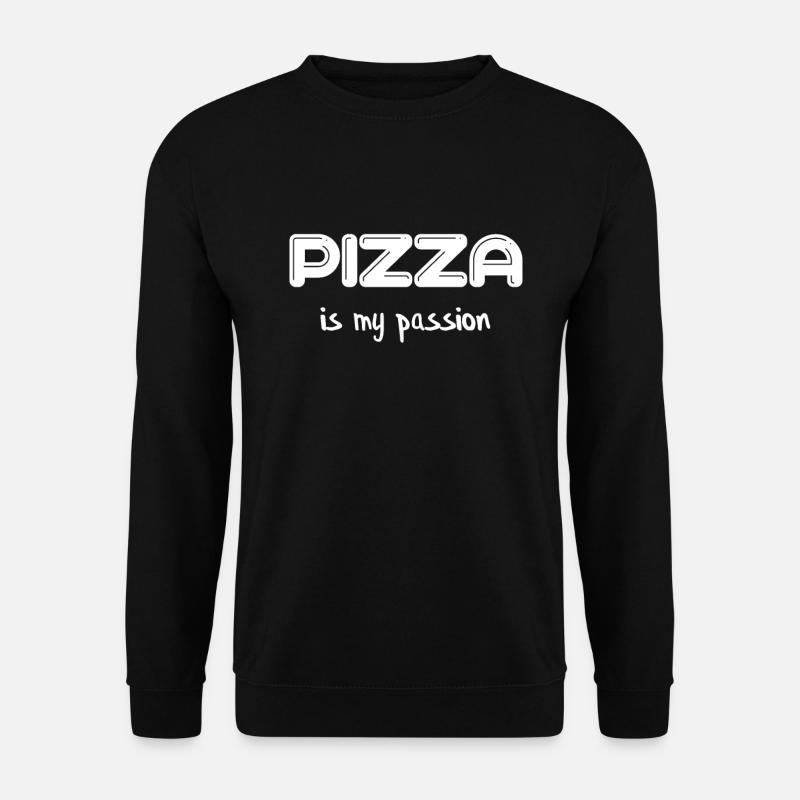 Pizza - Unisex Sweatshirt - black