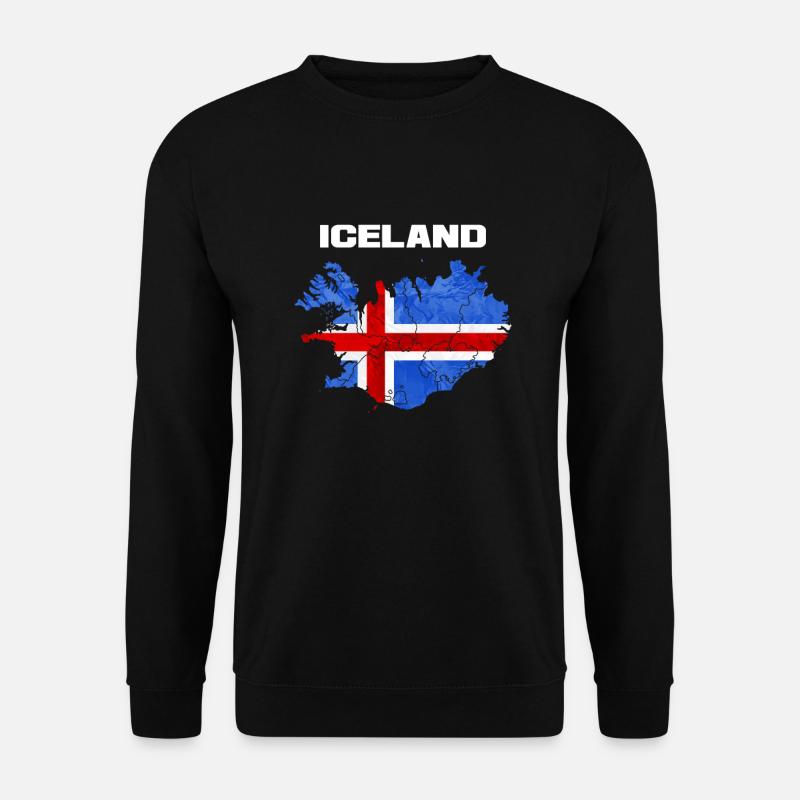 Iceland - Unisex Sweatshirt - black