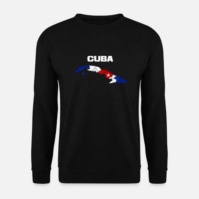 Kuba - Unisex Pullover - Schwarz