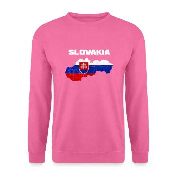 Slowakei - Unisex Pullover - Pink - Vorne