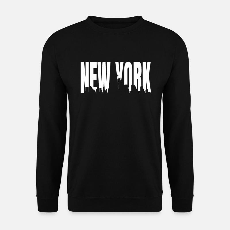 new York - Unisex Sweatshirt - black