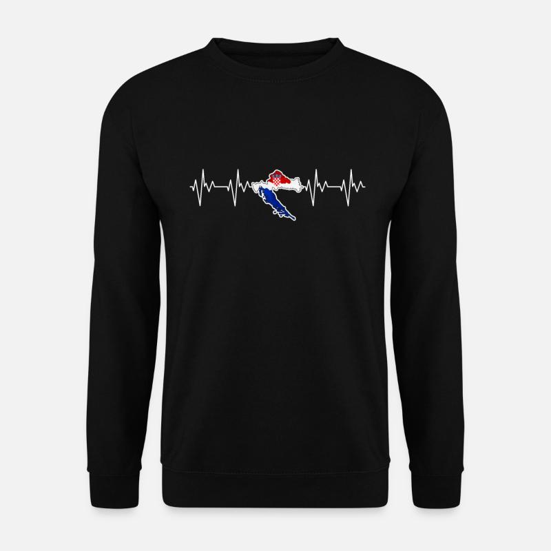Croatia - Unisex Sweatshirt - black