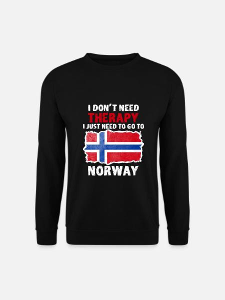 Norway - Unisex Sweatshirt - black