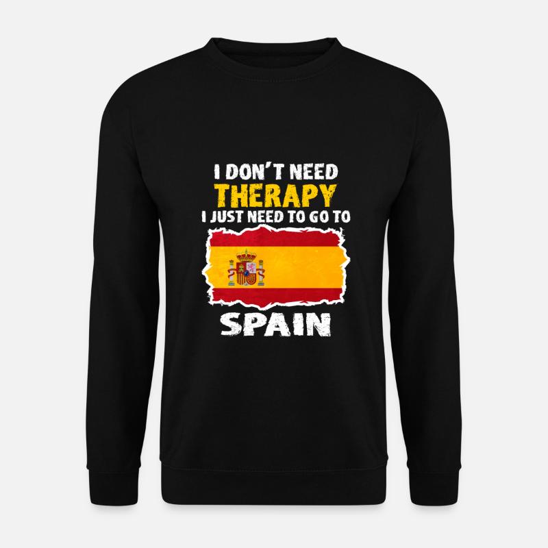 Spanien - Unisex Pullover - Schwarz