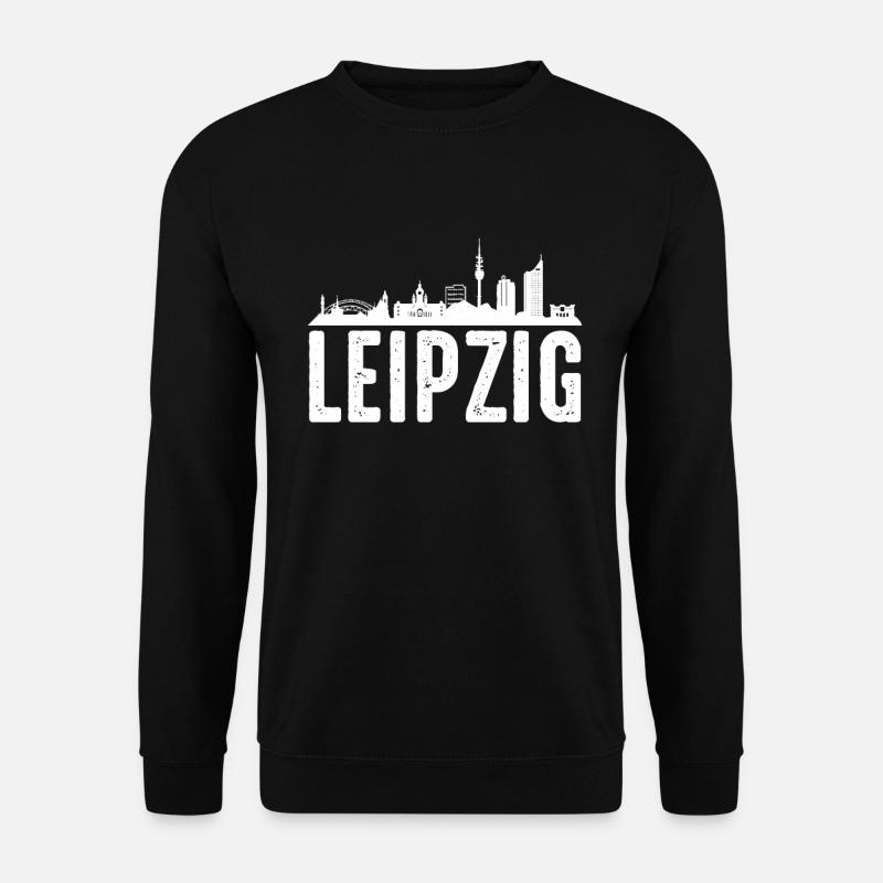 Leipzig - Unisex Pullover - Schwarz