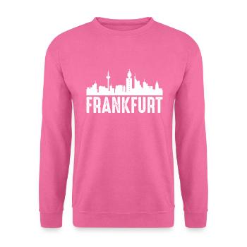 Francfort - Sweat-shirt Unisexe - rose - Devant