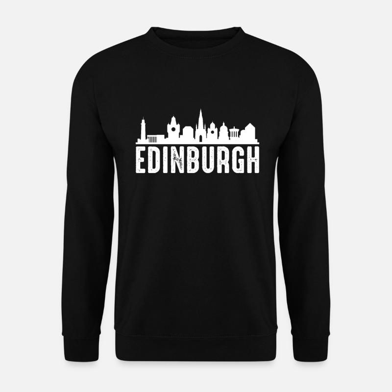 Edinburgh - Unisex Pullover - Schwarz