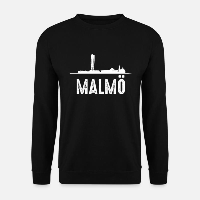 Malmö - Unisex Sweatshirt - black