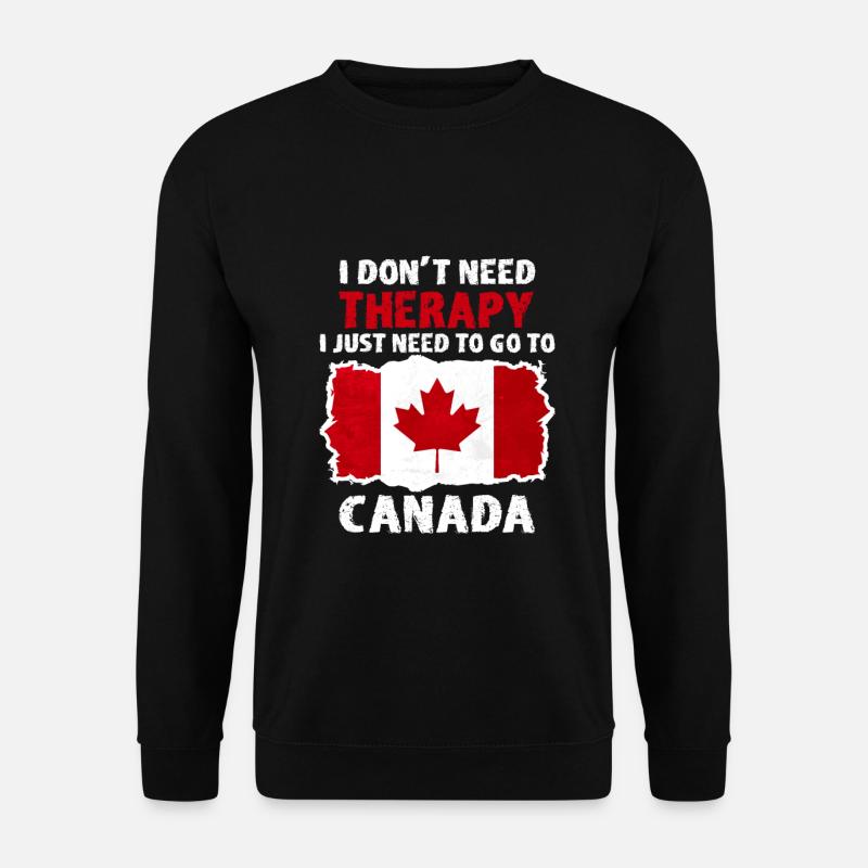 Canada Canada Idée cadeau Drôle - Sweat-shirt Unisexe - noir